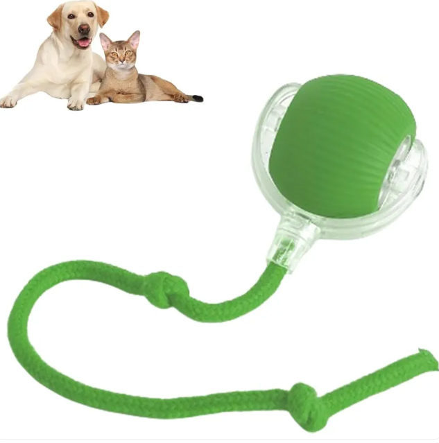 Smart Interactive Rolling Ball – Self-Moving Dog Toy
