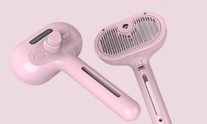 Self-Cleaning Grooming Brush – One-Click Deshedder