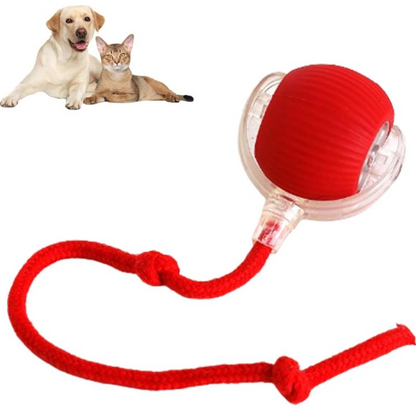 Smart Interactive Rolling Ball – Self-Moving Dog Toy
