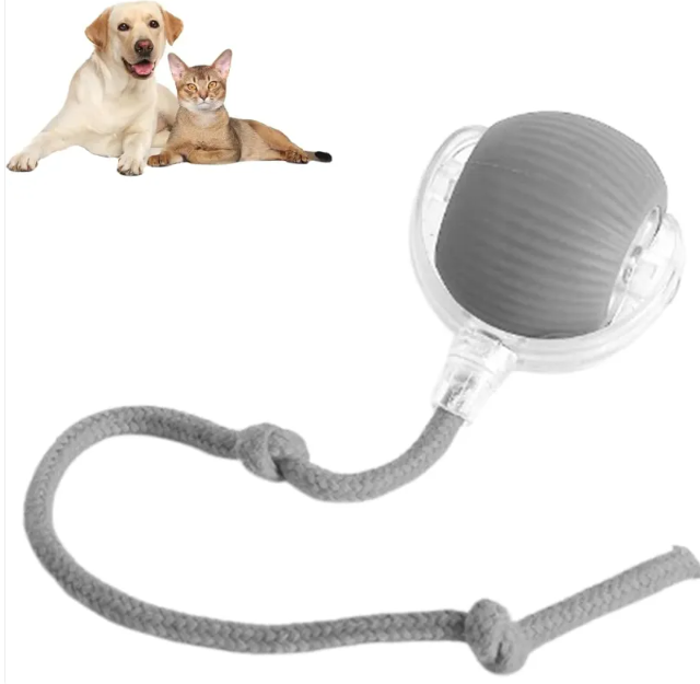 Smart Interactive Rolling Ball – Self-Moving Dog Toy