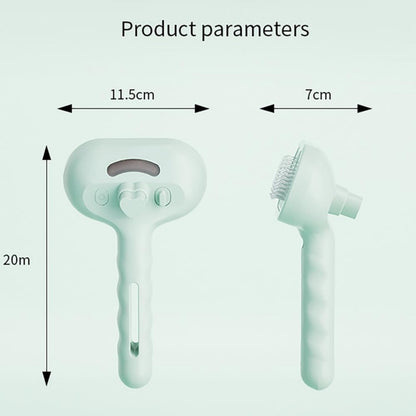 Steam grooming brush product dimensions